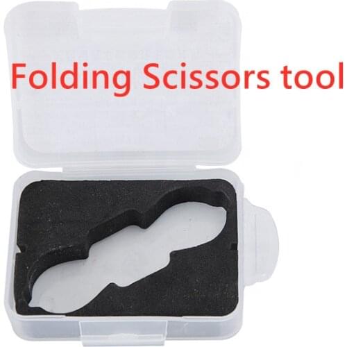 NEW Folding Scissors Quick open Set for Civil Lock Car Lock Motorcycle Lock