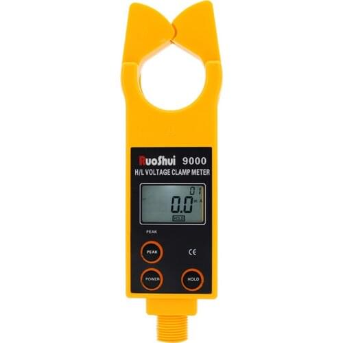 RuoShui 9000 High /Low Voltage 1200A AC Current Leakage Current Clamp Meter