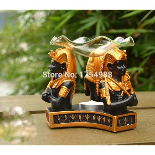 Escape from the egypt rotate the three face Pharaoh Statue open the lock Takagism game real life escape room game props