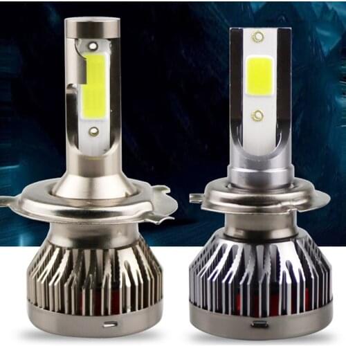 2pcs H11 H7 Led Headlight Bulb 6000K H4 H7 Led Canbus No Error H1 H13 H8 H9 H11 9005 HB3 9006 HB4 12V