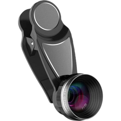 2X HD Telephoto Lens Optical Zoom Mobile Phone Camera Telescope Lens on Clip For iPhone Samsung Android Smartphones