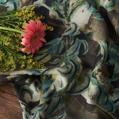 High-grade fashion fabric Spring and summer thin section patchwork fabric dress clothes fabrics