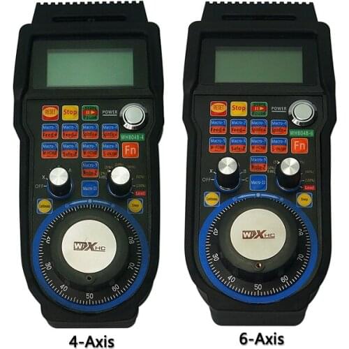 Wireless Mach3 Control handle wheel USB Handwheel support 4axis 6axis for cnc milling