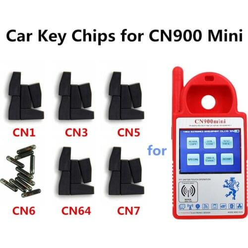 5/10pcs Original CN1 CN3 CN5 CN6 CN64 CN7 Car Remote Key Chips Blank Transponder Chip for CN900 ND900 CN900Mini Key Programmer