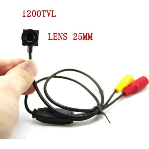 Bullet camera 1200TVL MIniI CCTV Camera Home security CCTV cameras Small surveillance camera LENS 25MM