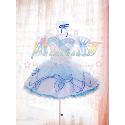 [Customized] Anime Lovelive sunshine Watanabe You Birthday Dress Party Uniform Cosplay Costume Halloween Women FreeShipping 2020