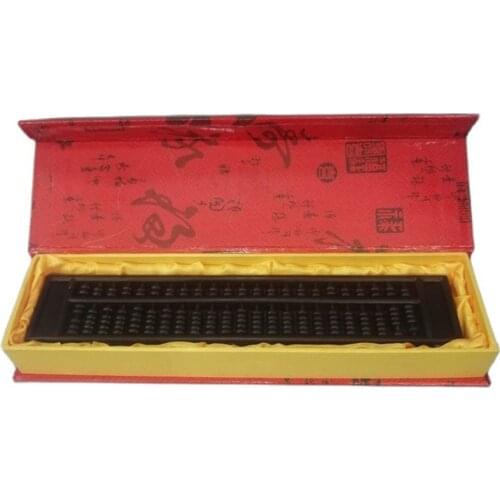 China old Beijing old goods Exquisite Ebony carved abacus