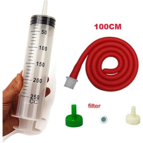 Wetips Mulit-function Higginson Enema Syringes System Bidet Douche Kits Shattaf Ducha Anus Tubing Enema Anal Syringe Shower