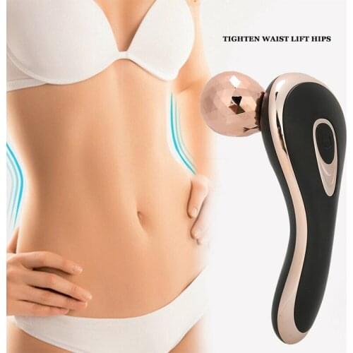 New 3D Rollers Facial Firming Massager Wrinkle Removal Skin Lifting Roller Tightening Relaxation Facial Body Beauty Instrument