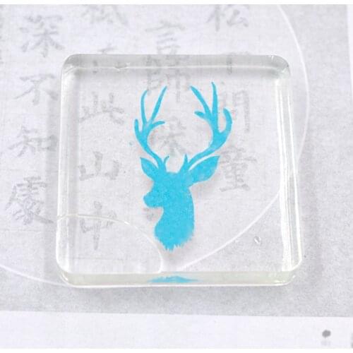 Pressed Flower Silicone Mold Square Round Cubic Epoxy Resin Molds Jewelry Tools