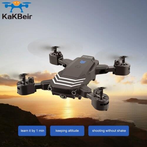 KaKBeir RC Drone 4K With camera HD Wifi fpv LS11 Fixed height Quadcopter 1800mah Long time Foldable Selfie Drones Gift Toys