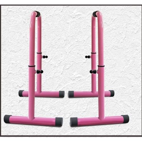 A078 Parallel Bars Stabilizer Dip Stands Home Push Up Stand Workout Dip Bar Adjustable multi-function Pull Up/Chin Up Bar