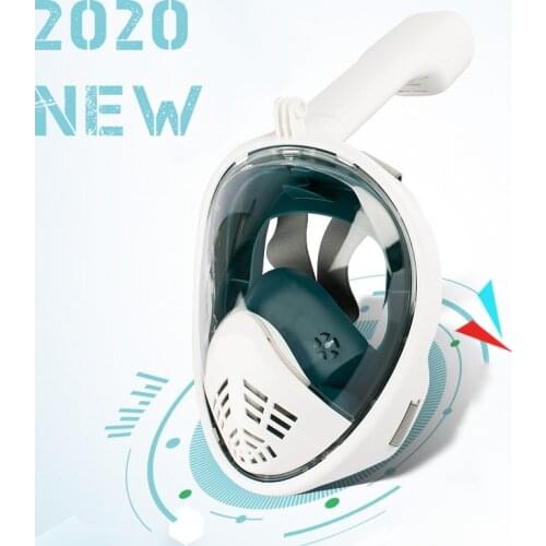 9 Colors To Choose From Silicone Anti-Fog Full Dry Diving Mask Detachable Breathing Tube Swimming Goggles Snorkeling Equipment