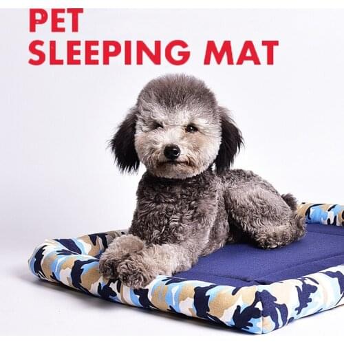 Pet Dog Cat Pearl Cotton Light Sleeping Mat With Edge Indoor Bulldog Chihuahua Bed Kennel House For Small Dogs Legowisko Dla Psa