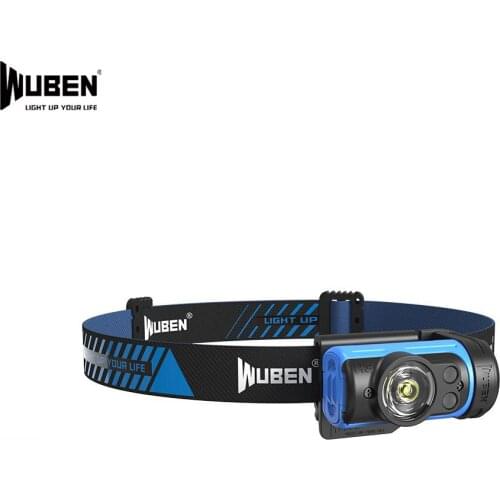 WUBEN H3 Rotatable Rotatable Clip Headlamp P8 LED 140 lumens Lightweight and Portable outdoor sport lighting