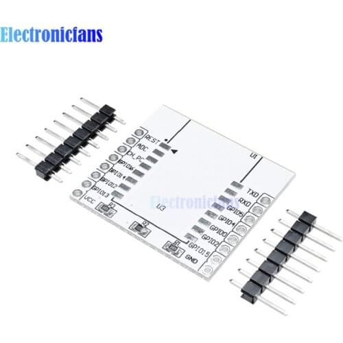 10Pcs ESP8266 Serial WIFI Module Adapter Plate Available to ESP-07 ESP-08 ESP-12E ESP8266 Adapter Plate for Arduino