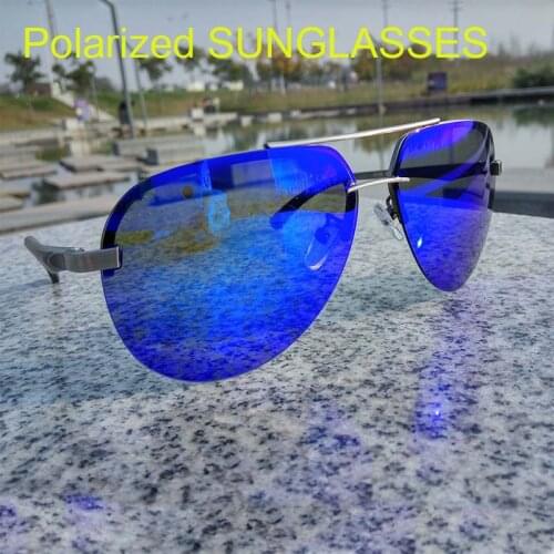 2020 reggaeon New Polarized Sunglasses Men Aluminum Magnesium Alloy Frame Casual Driving Glasses Women Semi Frame m Nails uv400