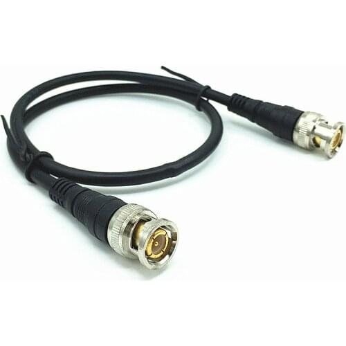 BNC Jumper 1 M Coaxial Video Cable Gold-plated Bnc Head Jumper 1m Surveillance Video Cable Multi-strand Copper