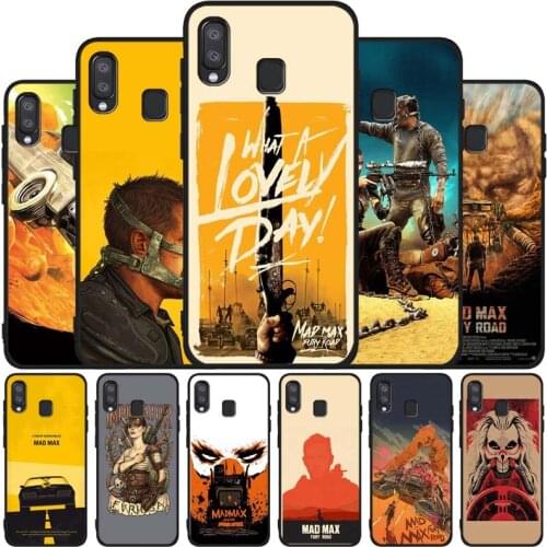 Mad max fury road black soft phone Case For Samsung A10 20 30 40 50 30S 50S 60 70 M10 M30S M40 A31 51 71 A20E A10E A21S