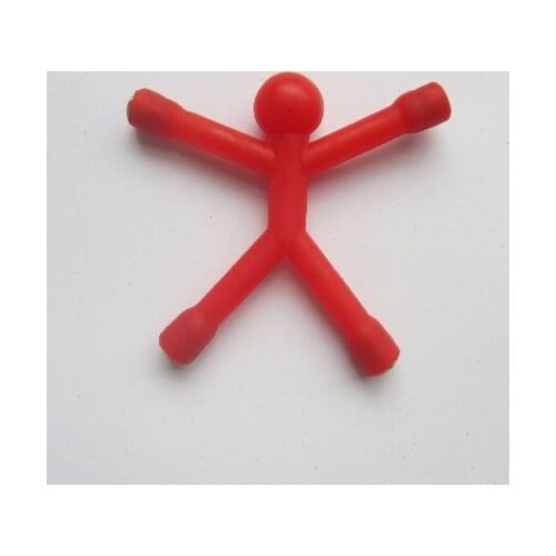 Magnet man Puppet toy finger Bendable Magnet Men Refrigerator Sticker Kids Toy Paper Photo Clip