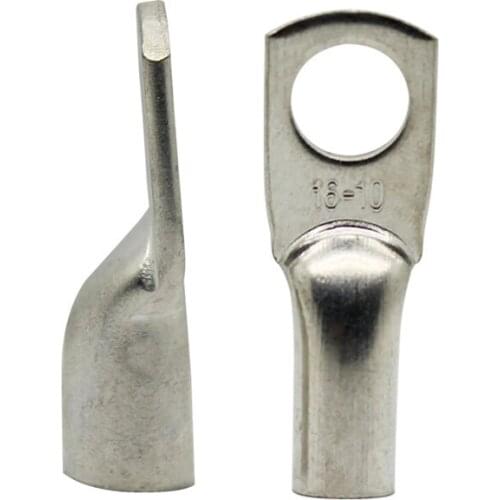 10Pcs Copper Tube Terminal Rings Cable Lug JG70-8, 70mm2 Wire ,8mm Hole