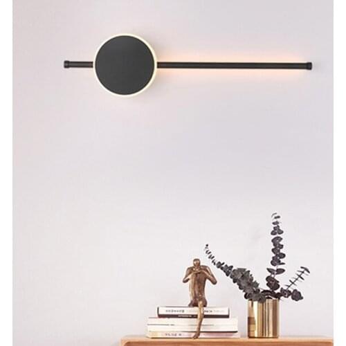 Creative design wall lamp house renovation light bedside corridor ailse background sconce lighting fixture 40cm