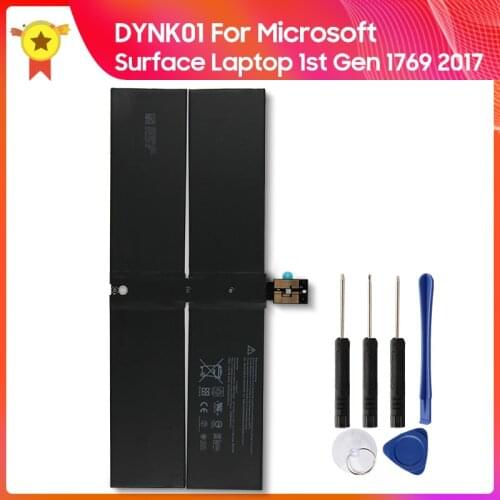Original Replacement Battery DYNK01 for Microsoft Surface Laptop 1st Gen 1769 2017 G3HTA036H 5970mAh Quality Products 8.8V +Tool