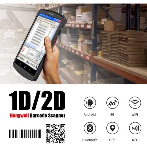 S80 5.7" Tablet Handheld Device Mobile Data Terminal Android 9 1D 2D QR Barcode Scanner 4G Express logistic Warehouse PDA Phone