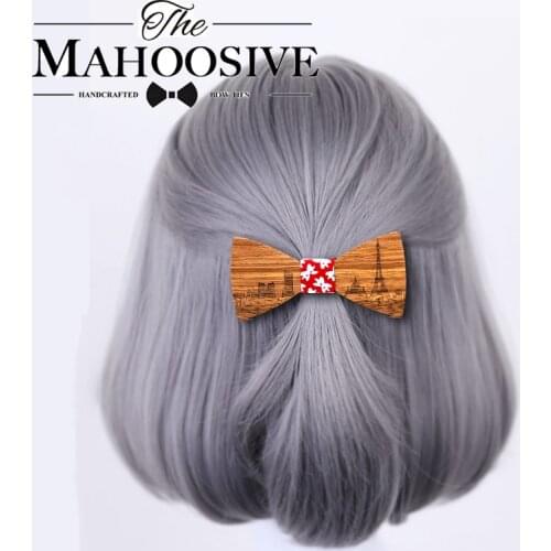 Paris Skyline Wood Elastic Hair Bands women Headbands for women hair accessories turban headband hairband