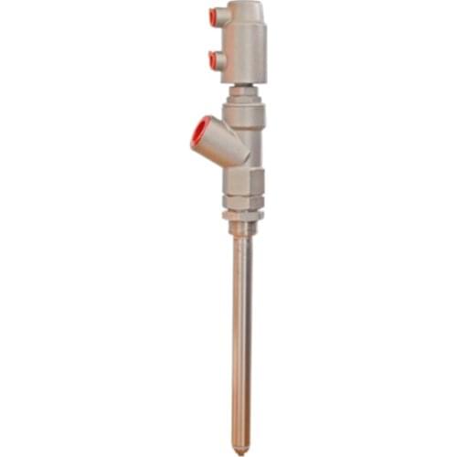 Anti-drip Pneumatic Angle Seat Valve 4 Points Extension Rod Stainless Steel 304 Liquid Filling Valve