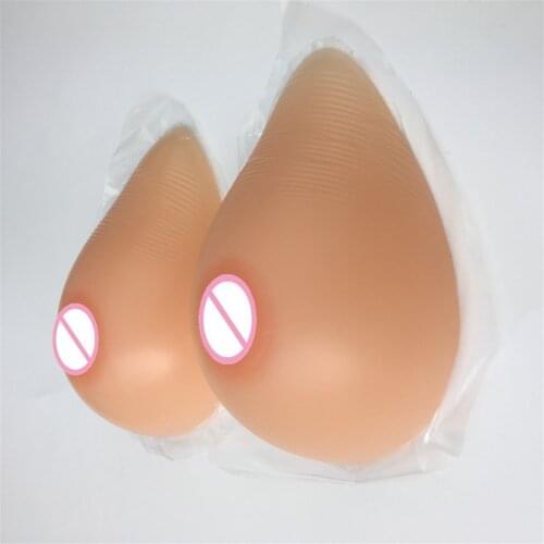600g B cup realistic boobs fake silicone breast form for crossdresser drag queen mastectomy