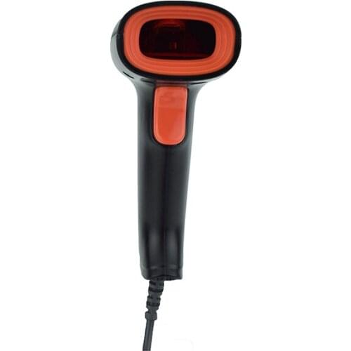 Most Popular Portable 1D Wired Laser Barcode Scanner Manual/Auto-sensing/Continuously Scan