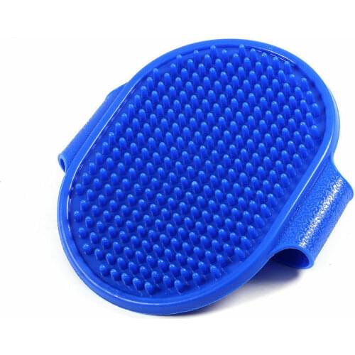 Pet Dog Cat Bath Brush Comb Rubber Glove Hair Fur Grooming Massaging Massage Mit