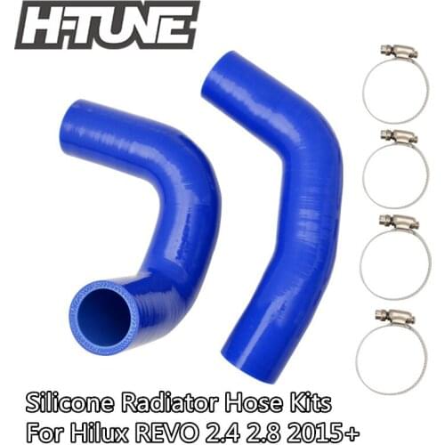 H-TUNE Silicone Radiator Hose Kits for Hilux REVO 2.4 2.8 2015