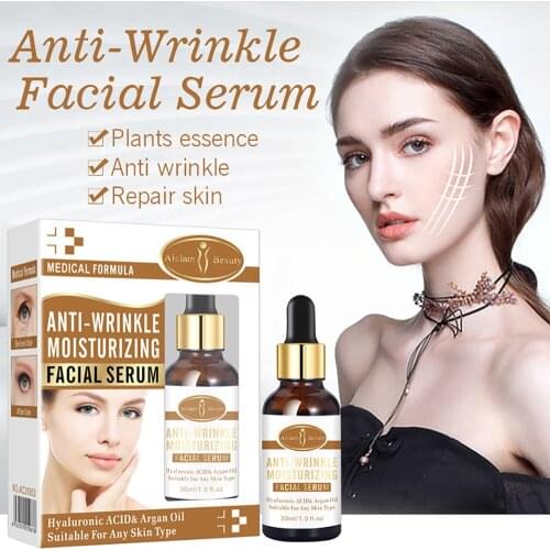 Hyaluronic Acid Argan Essence Oil Facial Oil Skin Serum Anti Wrinkle Gentle Moist Anti-Aging Multi Effect Brighten Skin Tone