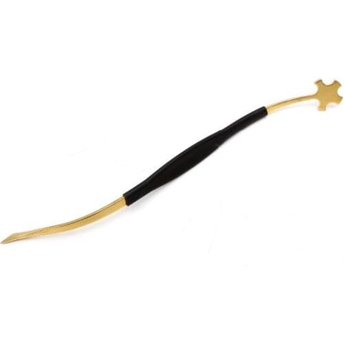 Upright double bass Tool Sound Post S setter W/ Rubber grip protector Luthier violin tool cello