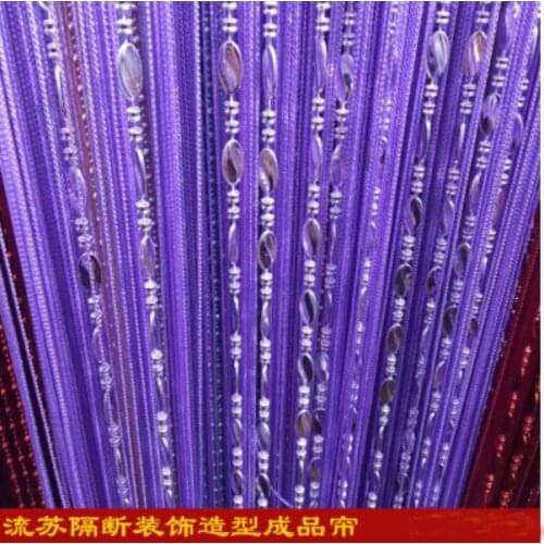 Beaded String Curtain Door Curtain Beads Thread Curtains Window Wall Panel Room Divider Doorway Home Living Room Wedding