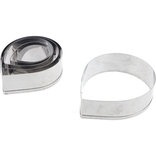 11pcs Gum Paste Flower Mold Austin Rose Petal Calyx Leaf Cutter Set Sugar Craft G32A