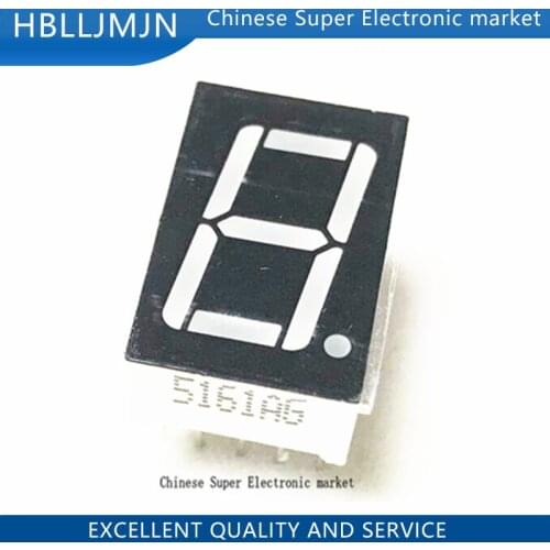 20 PCS LD-5161AG 1 Digit 0.56" GREEN 7 SEGMENT LED DISPLAY COMMON CATHODE