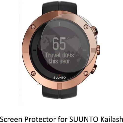 3* Clear LCD PET Film Anti-Scratch Screen Protector Cover for Suunto Kailash