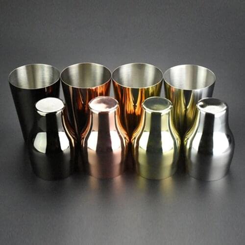 650ml Stainless Steel French Cocktail Shaker Classic Elegant Bar Cocktail Shaker Bartender Bar Tool