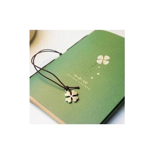 Free ship!1lot=16pc! Love clover rope notebook / writing book/student prize/gift