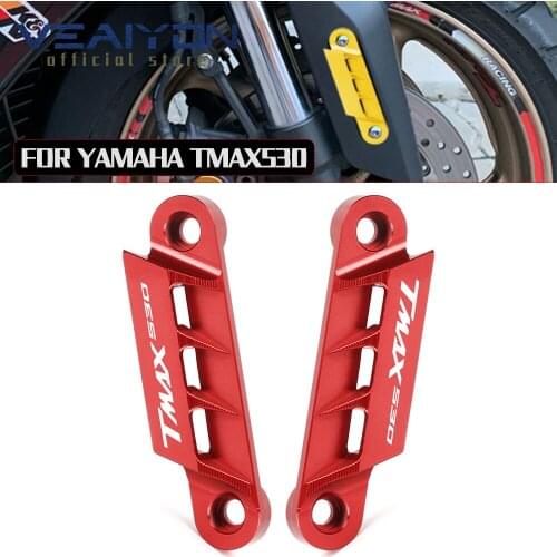 TMAX530 Motorcycle CNC Accessories Front Axle Plate Cover For TMAX 530 For YAMAHA 2015 2016-2018 2019 Decorative Cover T-max