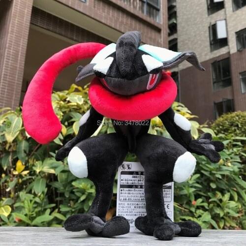 Anime Plush Toy Shiny Black Greninja 10" Stuffed Animal Cool Game Cartoon Soft Doll