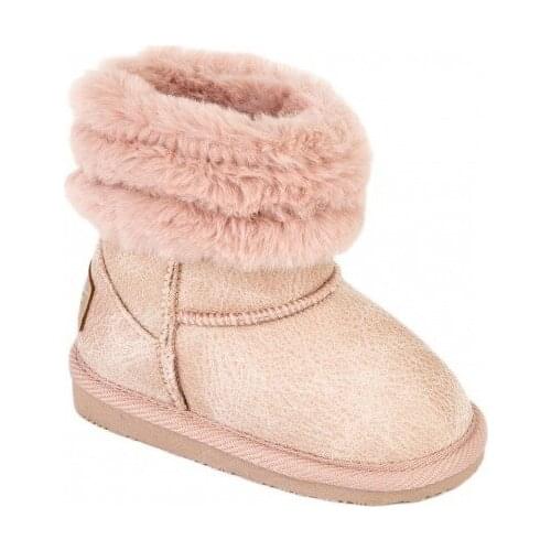 Australian boots in napatec with teddy bear hair by Conguitos