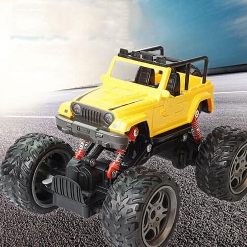 Remote Control Car Electric Toy Big Tire Remote Control Four-Wheel Drive Off-Road Vehicle Charging Toy Car Toy Christmas Gift