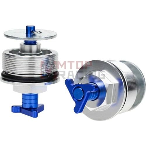 Preload Fork Cap For Yamaha XT660R 2004-2011 43mm Triangle Adjustable Fork Bolt 2004 2005 2006 2007 2008 2009 2010 2011