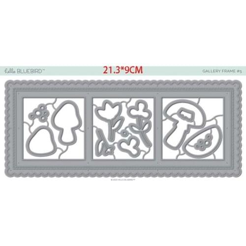 Mushroom Flower Metal Cutting Dies Metal Cutting Stencils for Scrapbooking Scrapbooking Metal Cutting Dies New Cutting Dies 2021