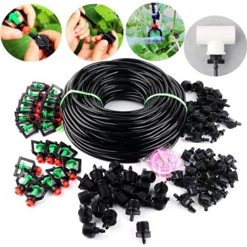 Micro Irrigation System Sprinkler Garden Irrigation Sprinkler Syetem Irrigation Anti-Drip 4/7mm Connector Switch Lawn