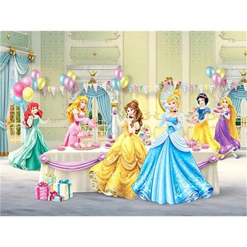 DIY 5D Diamond Painting "Disney Princess" Cross Stitch Kit Full Drill Square Diamond Embroidery Mosaic Art Picture Gift